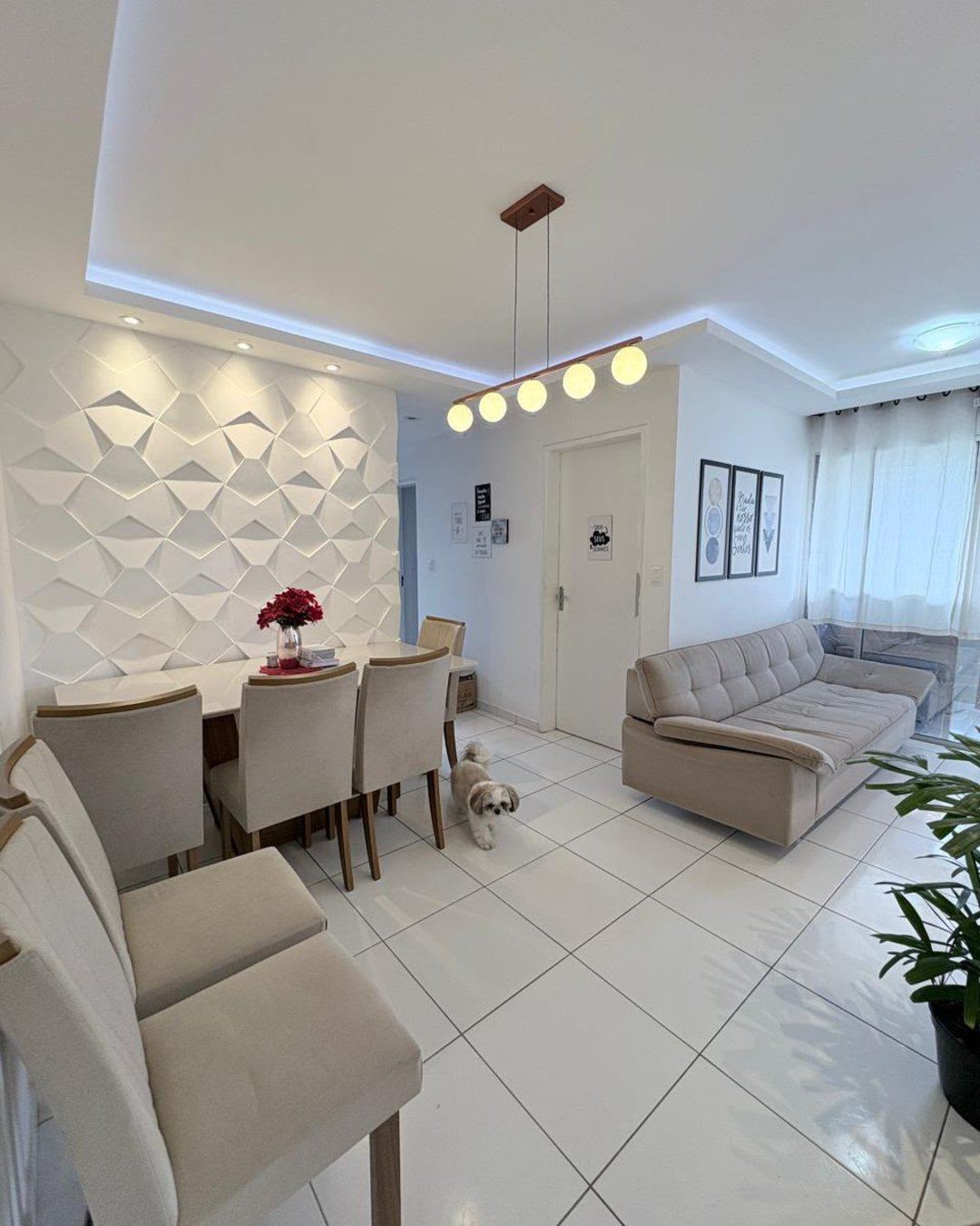 Apartamento de 2 dormitorios no vivendas do Marivan